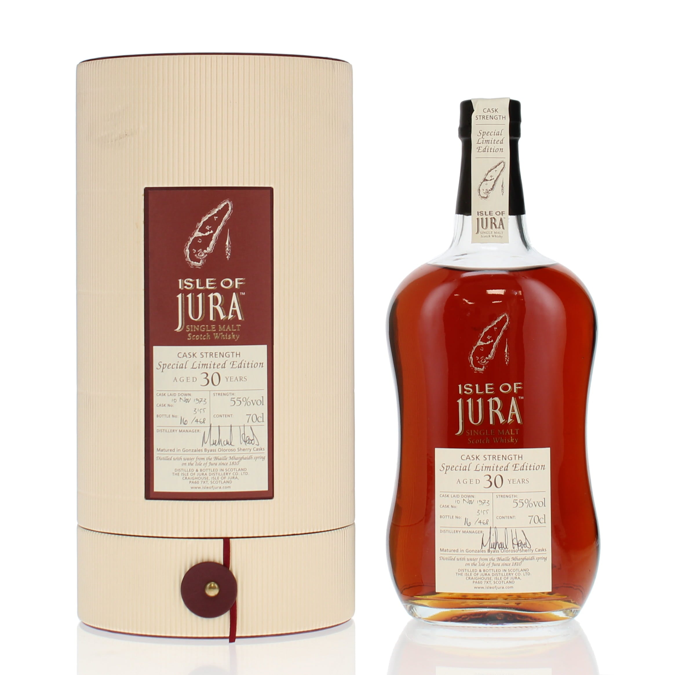 Jura 1973 30 Year Old Single Cask #3155