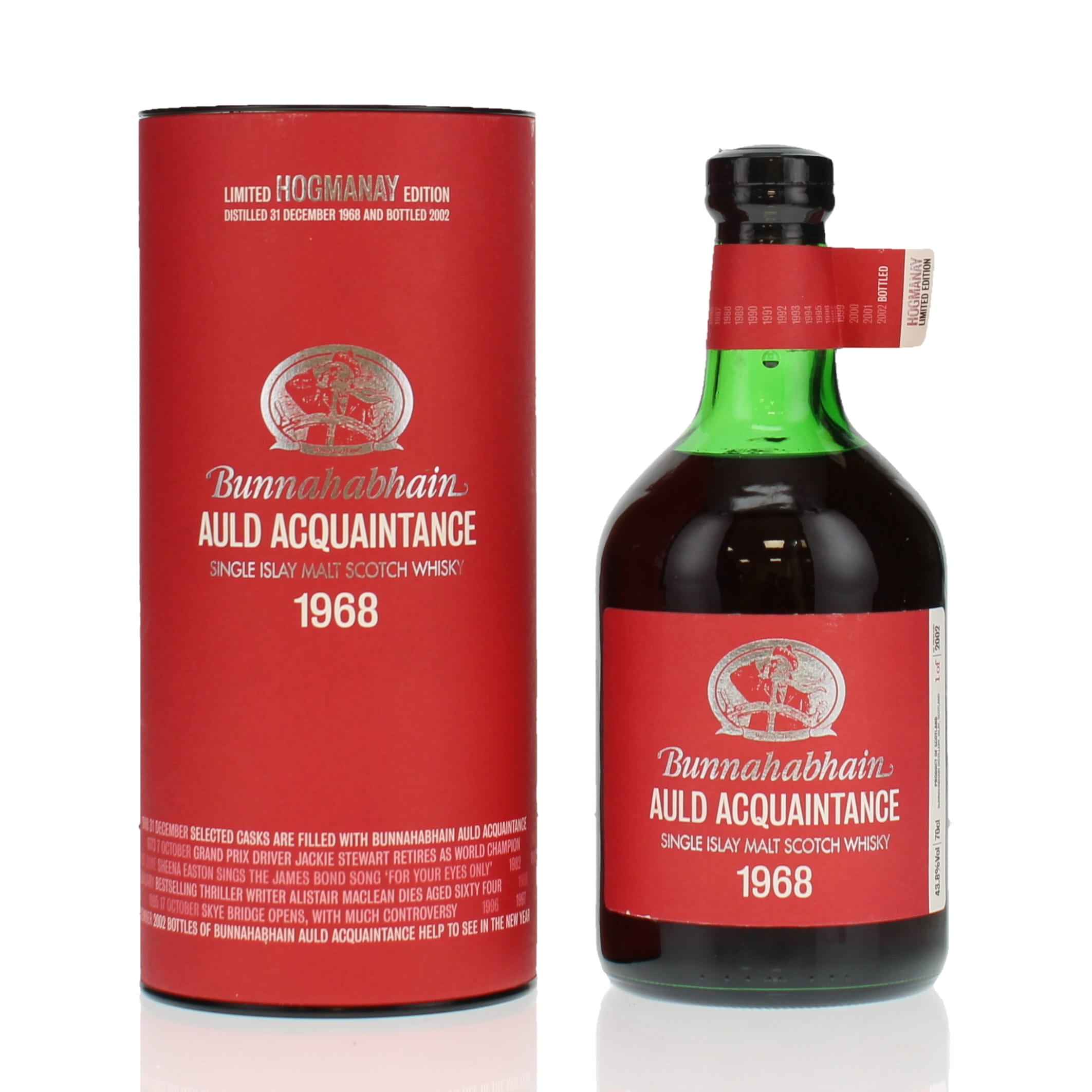 Bunnahabhain 1968 34 Auld Acquaintance
