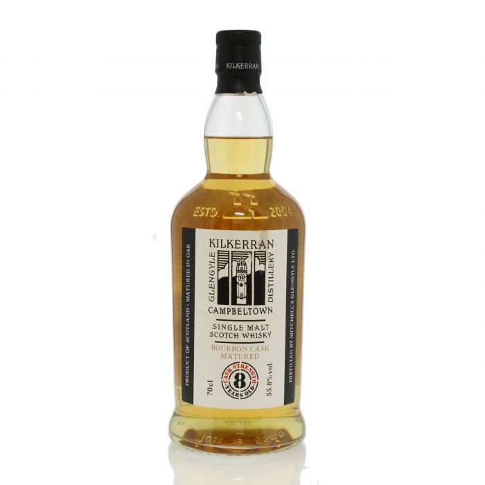 Kilkerran 8 Year Old Cask Strength Bourbon Cask 2023 Release