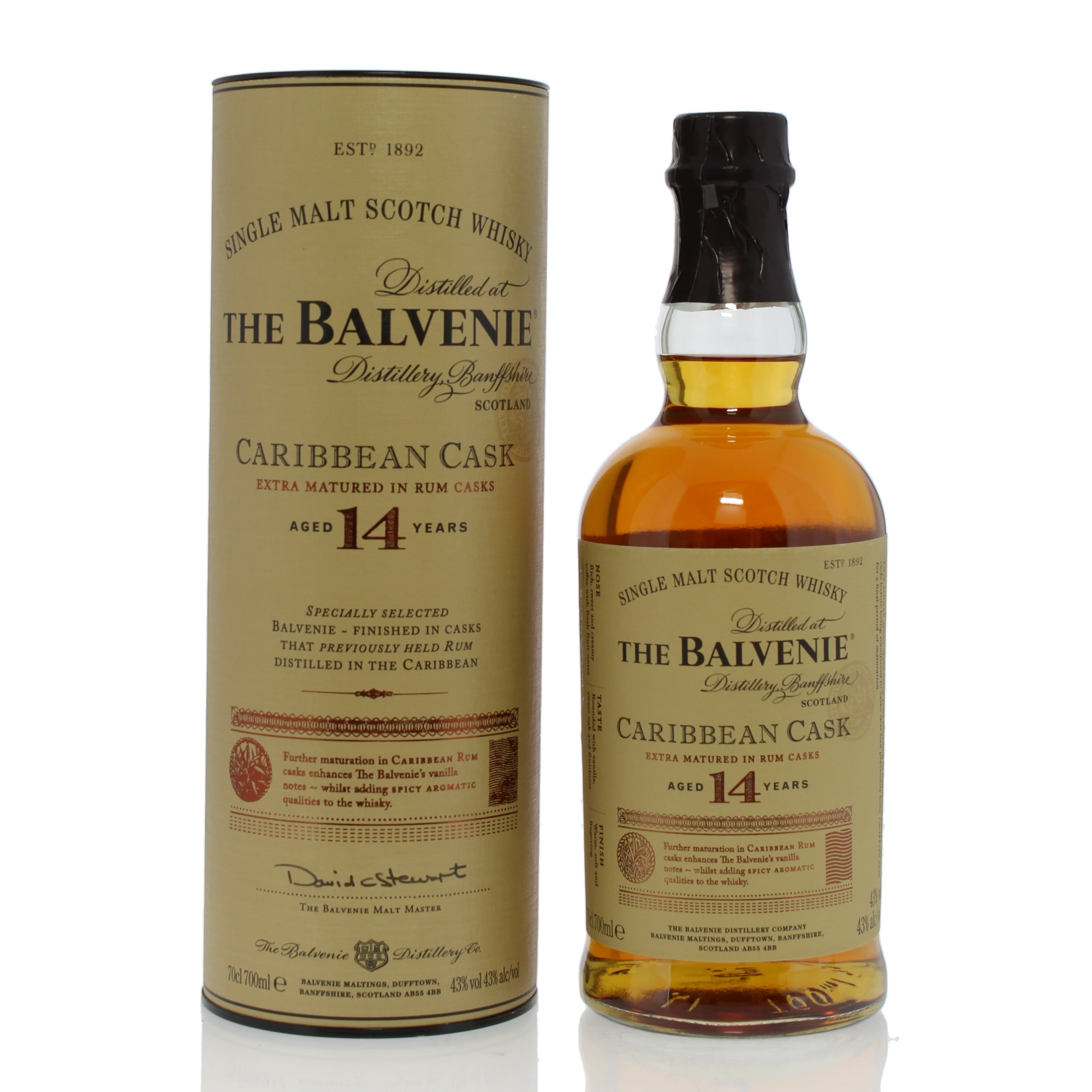 Balvenie 14 Year Old Caribbean Cask 