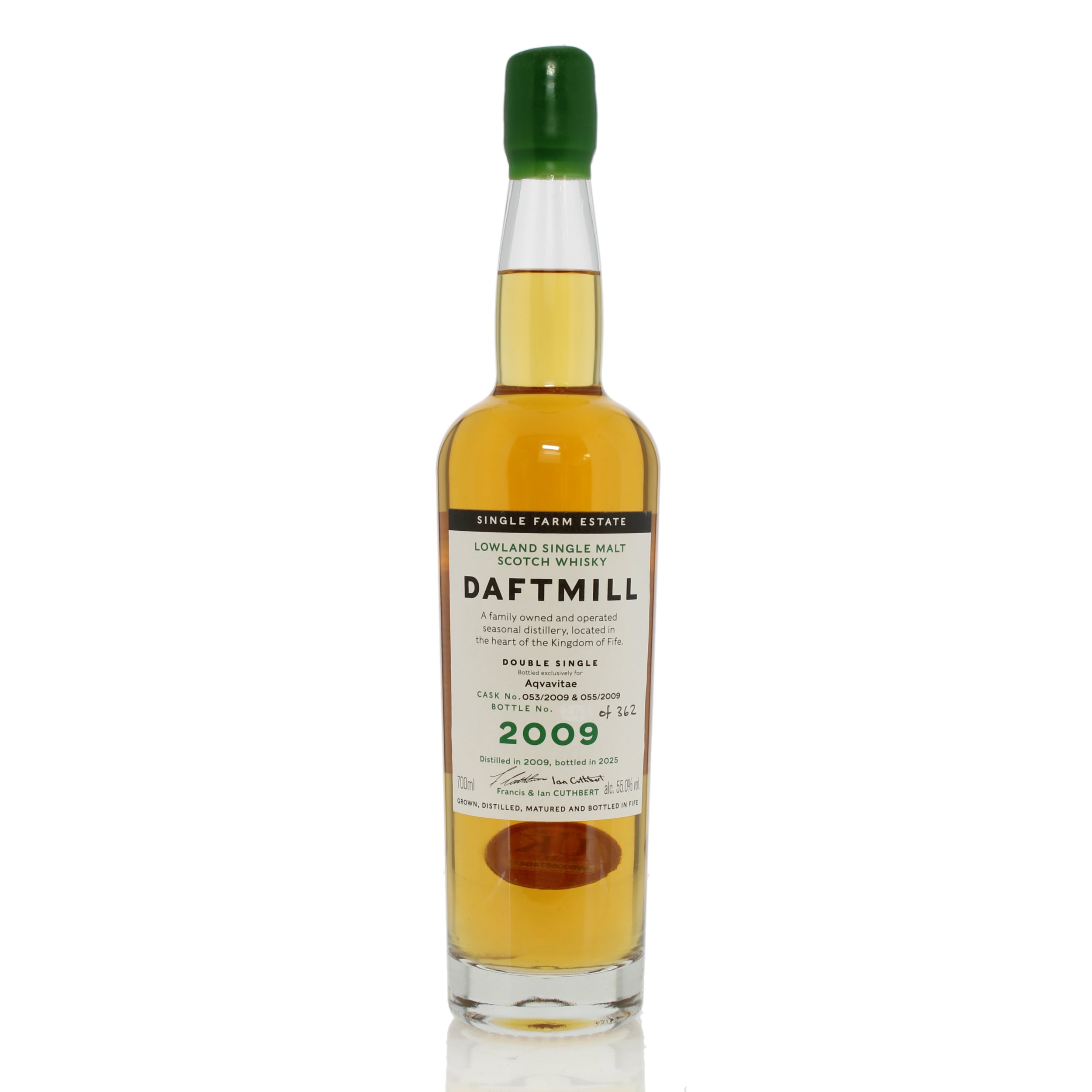 Daftmill 2009 Double Single - Aqvavitae