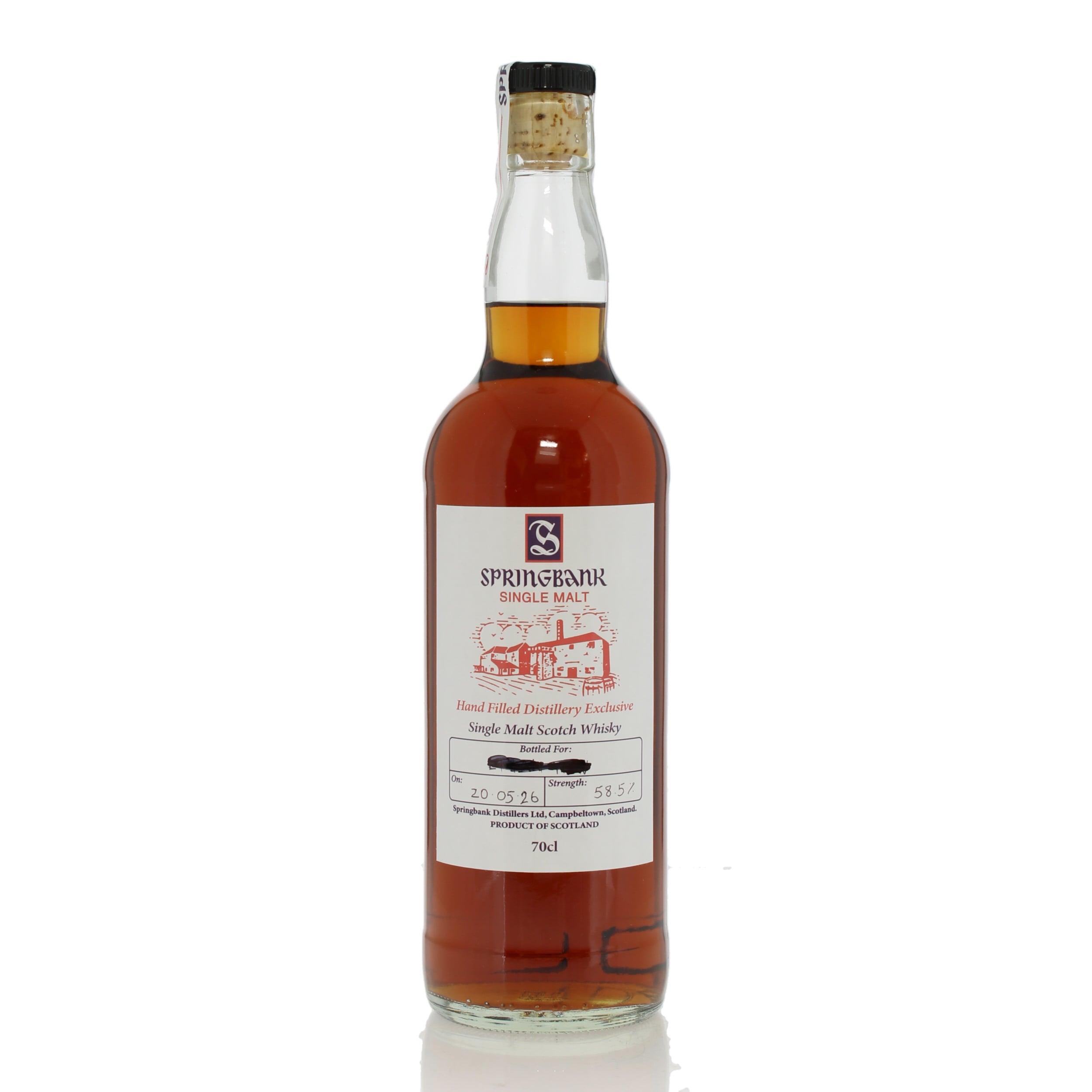 Springbank Hand Filled Distillery Exclusive