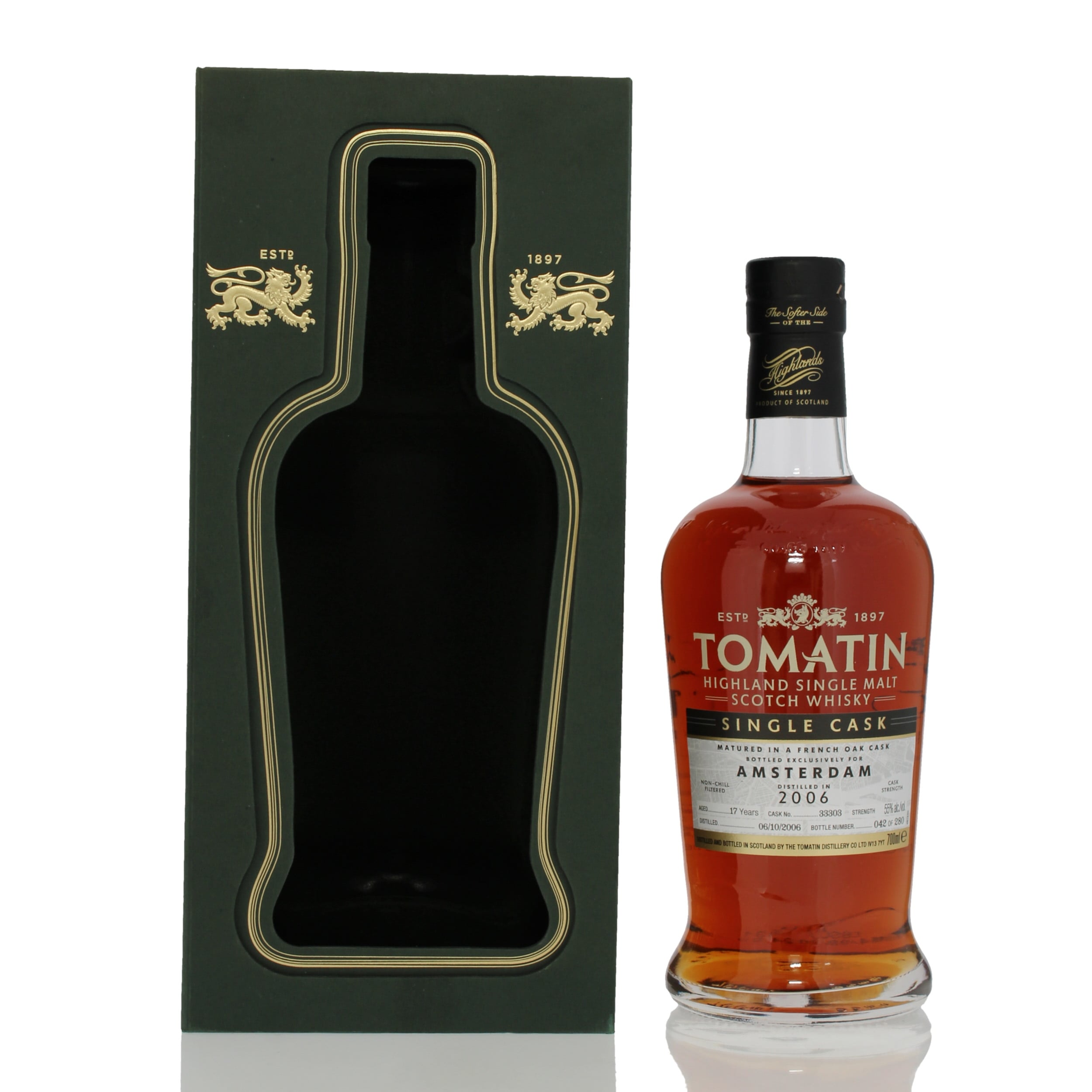 Tomatin 2006 17 Year Old Single Cask #33303 - Amsterdam