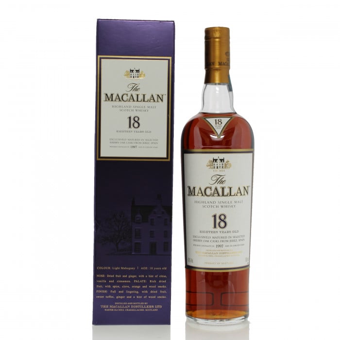 Macallan 1997 18 Year Old