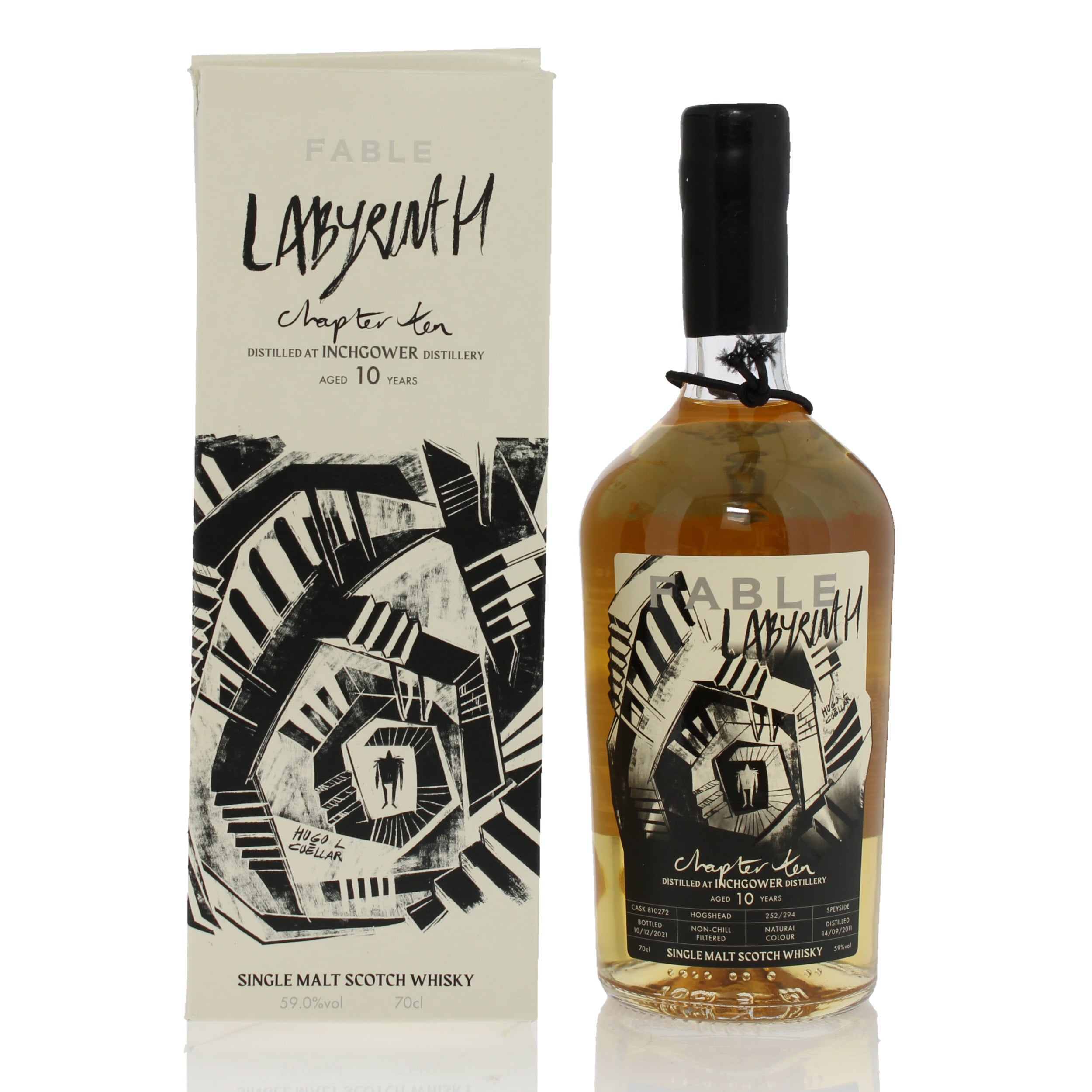 Inchgower 2011 10 Year Old Single Cask #810272 Fable Chapter 10 Labyrinth