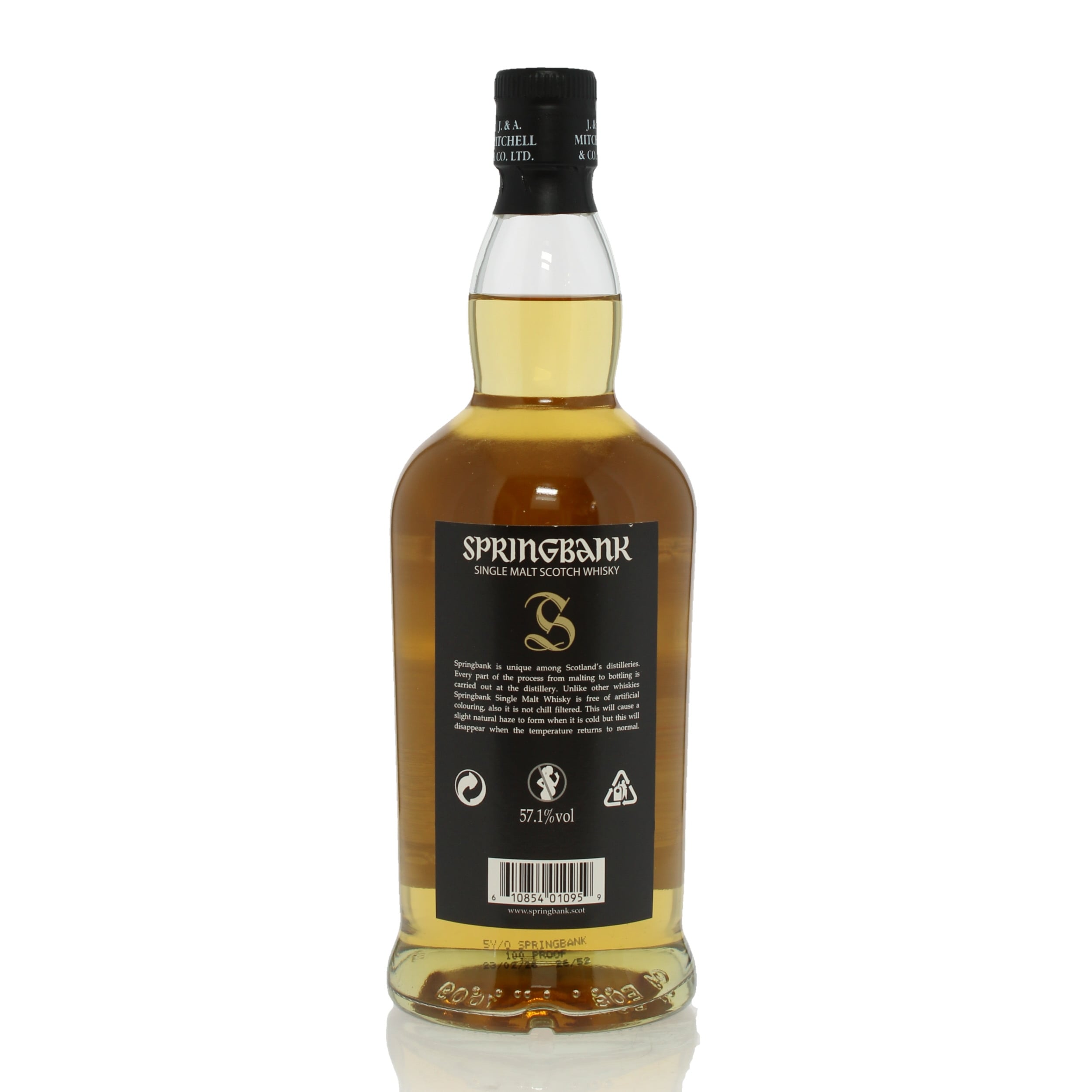 Springbank 5 Year Old 100° Proof Auction A135639 | The Whisky Shop