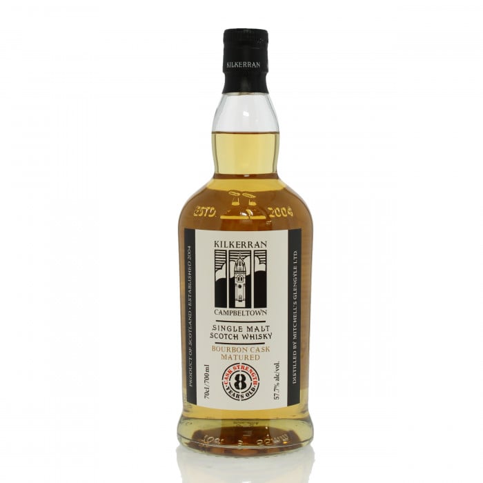 Kilkerran 8 Year Old Cask Strength Bourbon Cask 2026 Release