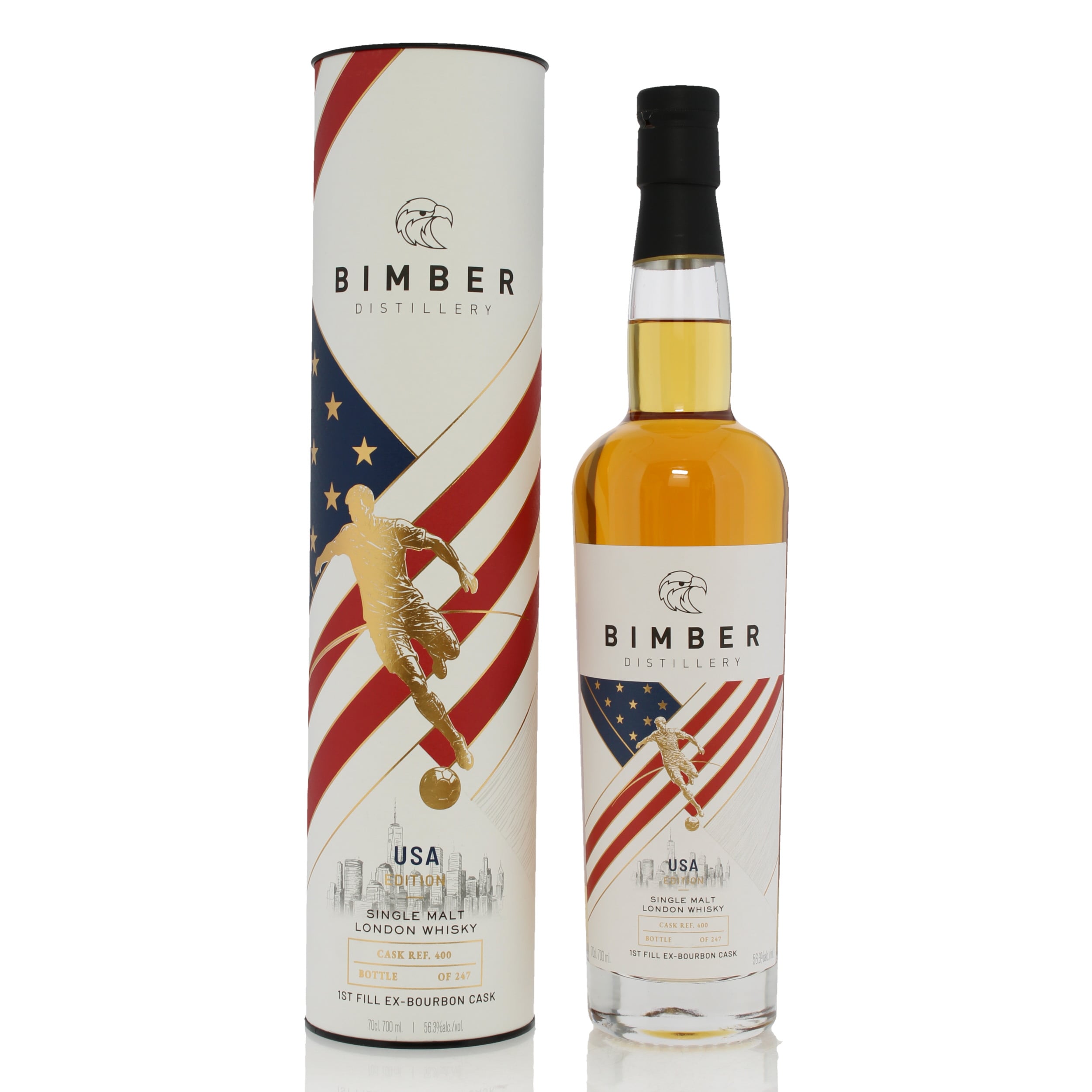 Bimber Single Cask #400 USA Edition - World Cup 2026