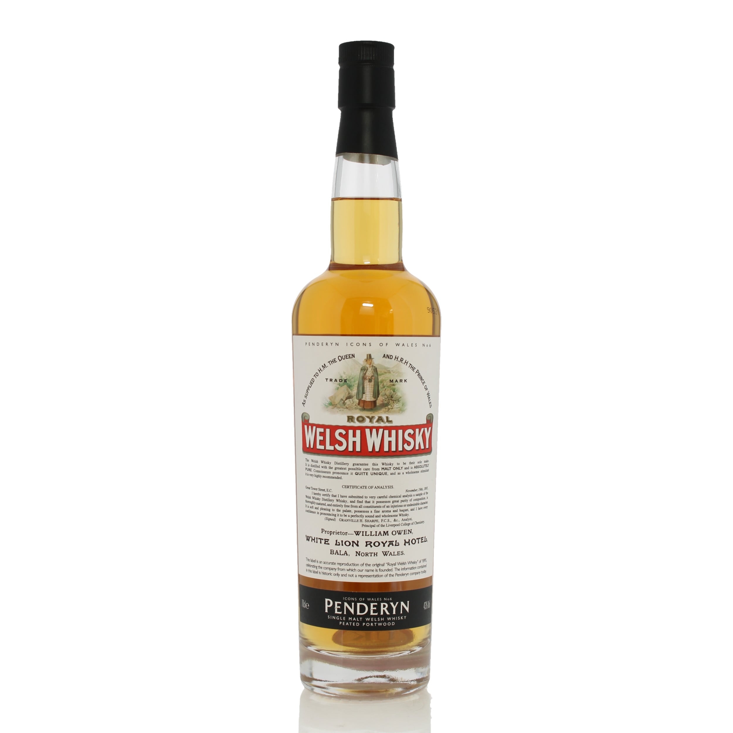 Penderyn Icons of Wales No.6 Royal Welsh Whisky