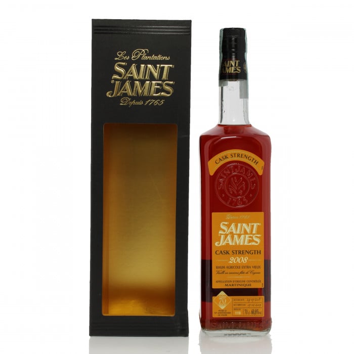 Saint James 2008 9 Year Old Cask Strength - Velier 70th Anniversary