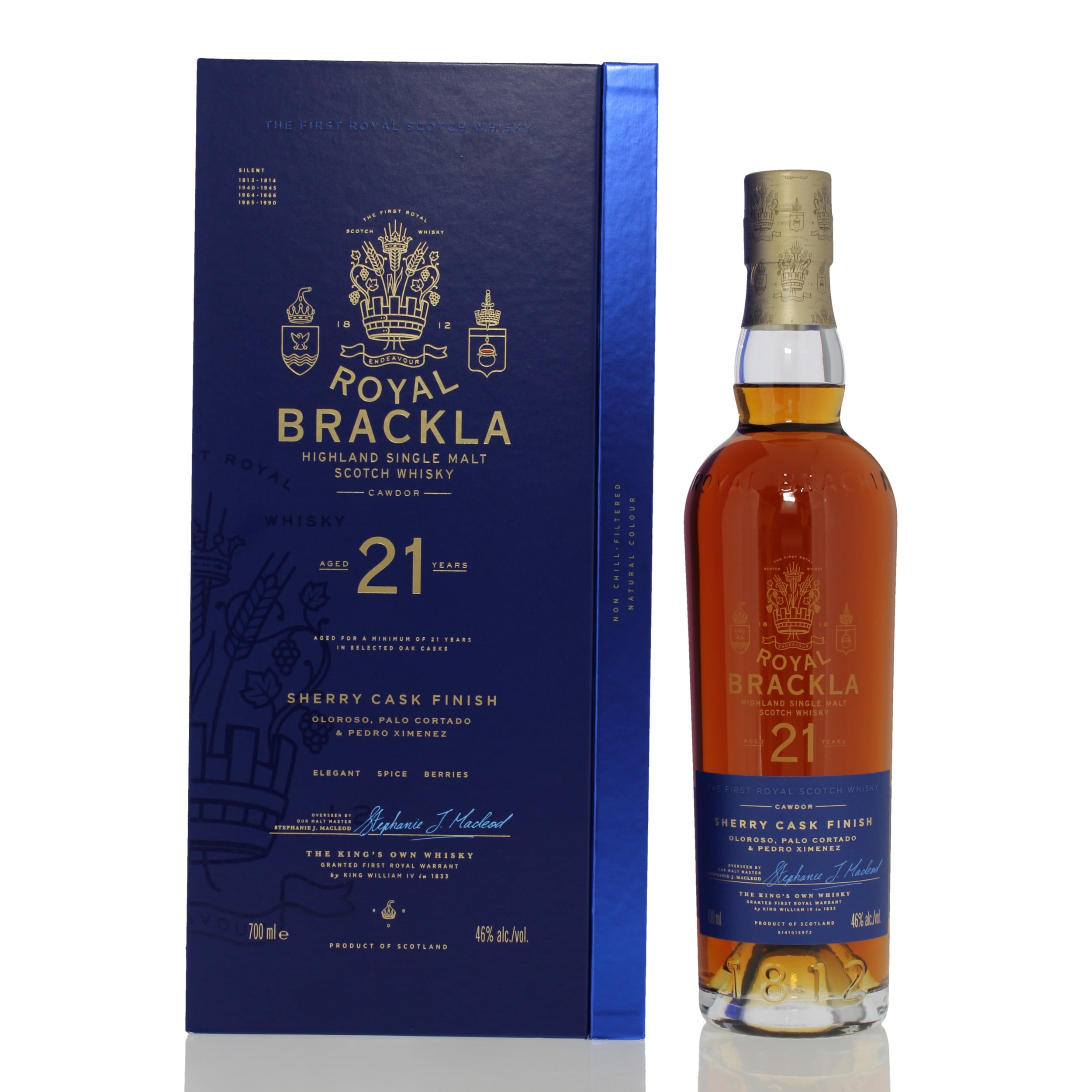 Royal Brackla 21 Year Old Sherry Cask Finish