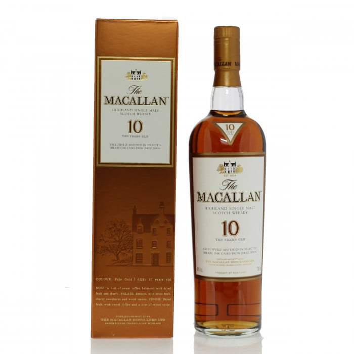 Macallan 10 Year Old Sherry Oak