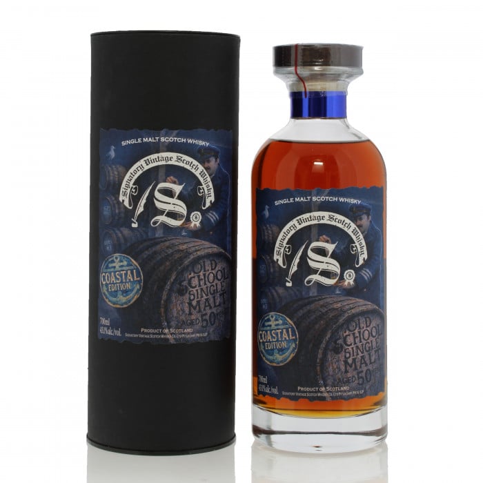 Old School Single Malt 50 Year Old Signatory Vintage Coastal Edition Batch No.3