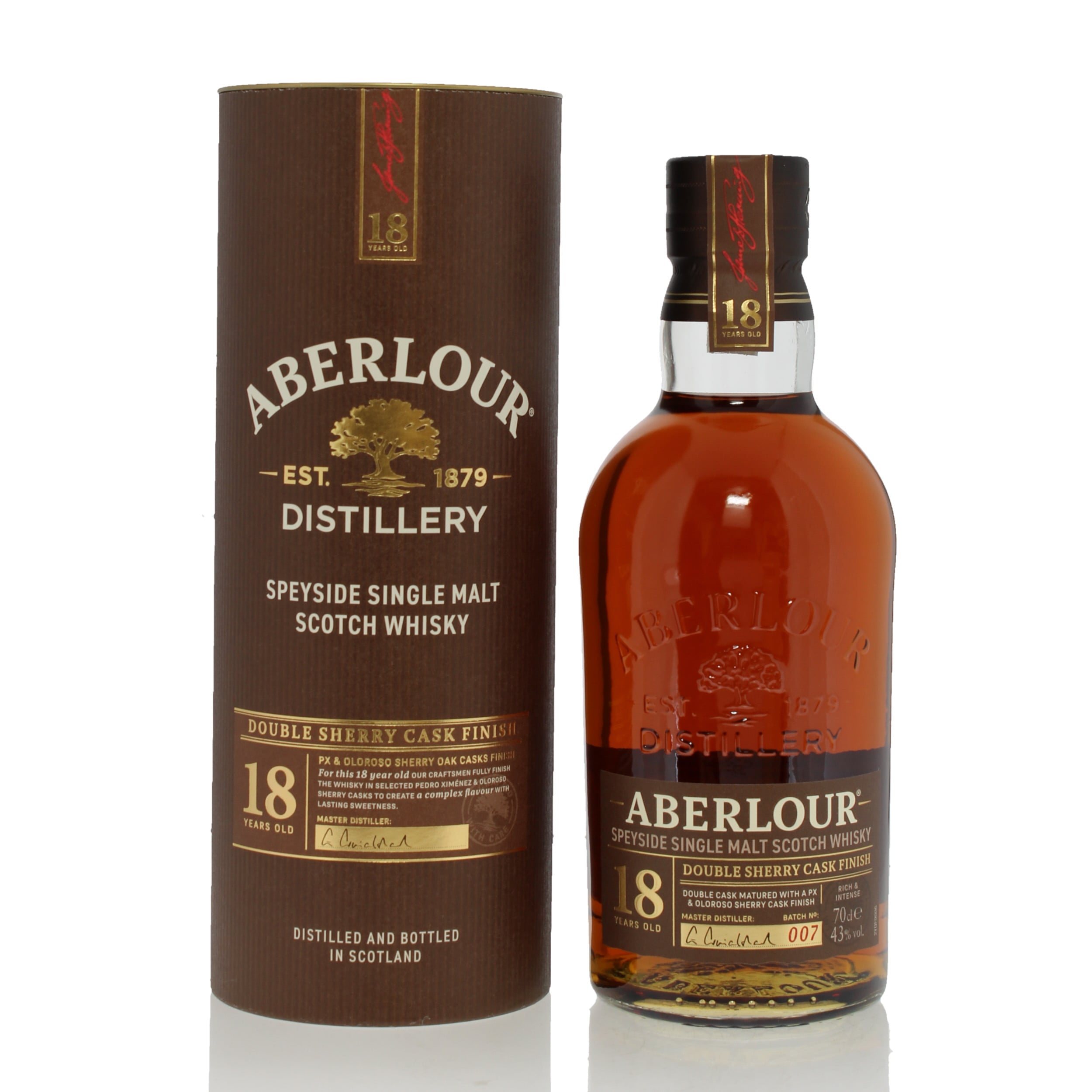 Aberlour 18 Double Sherry Cask Batch No 7