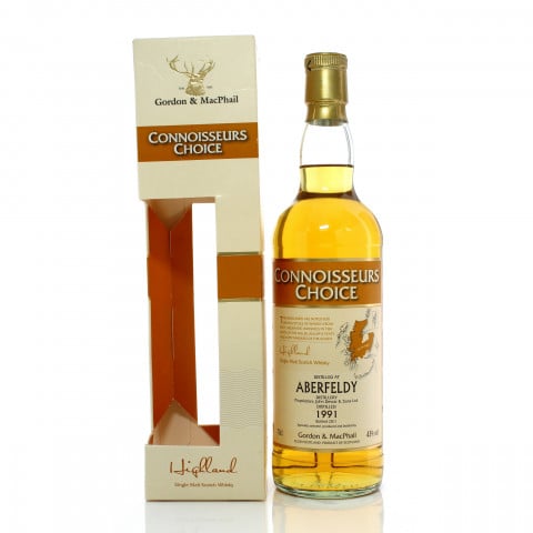 Aberfeldy 1991 Gordon and MacPhail Connoisseurs Choice