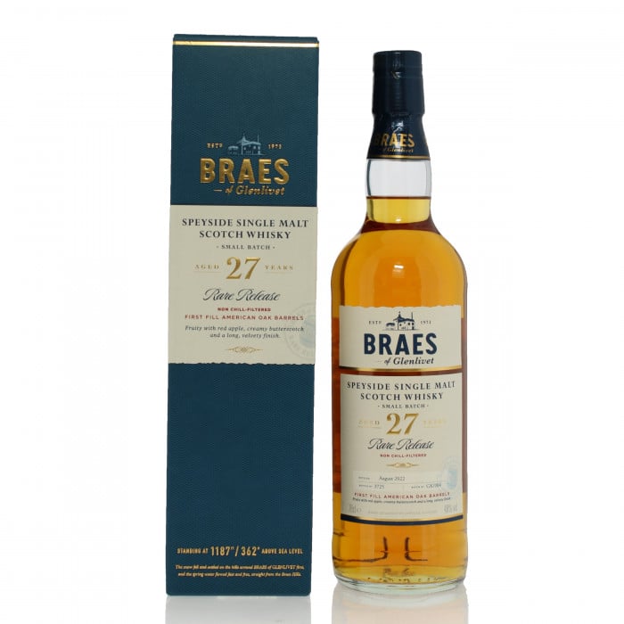 Braes of Glenlivet 27 Year Old Small Batch Rare Release