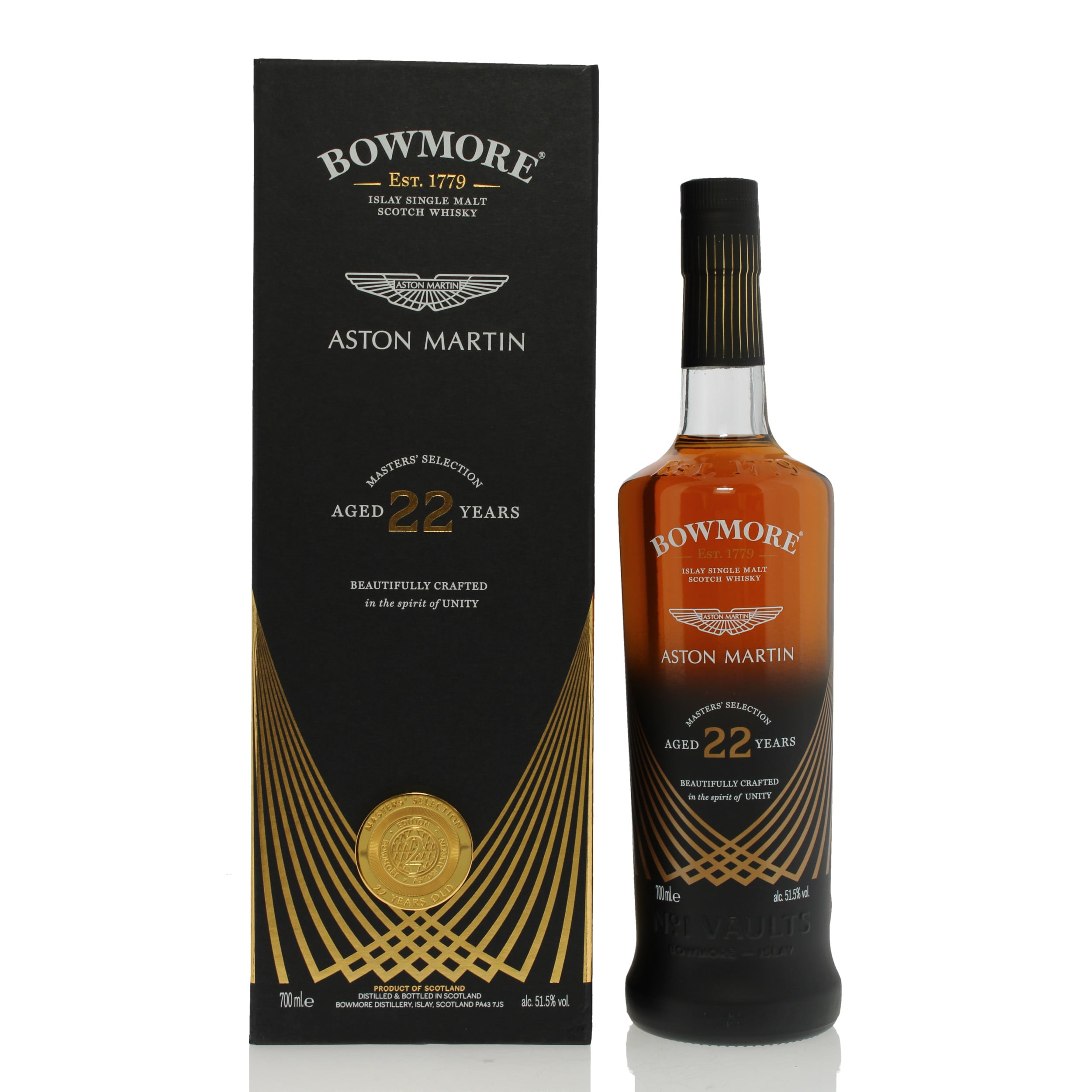 Bowmore 22 Aston Martin Masters' Selection No 2