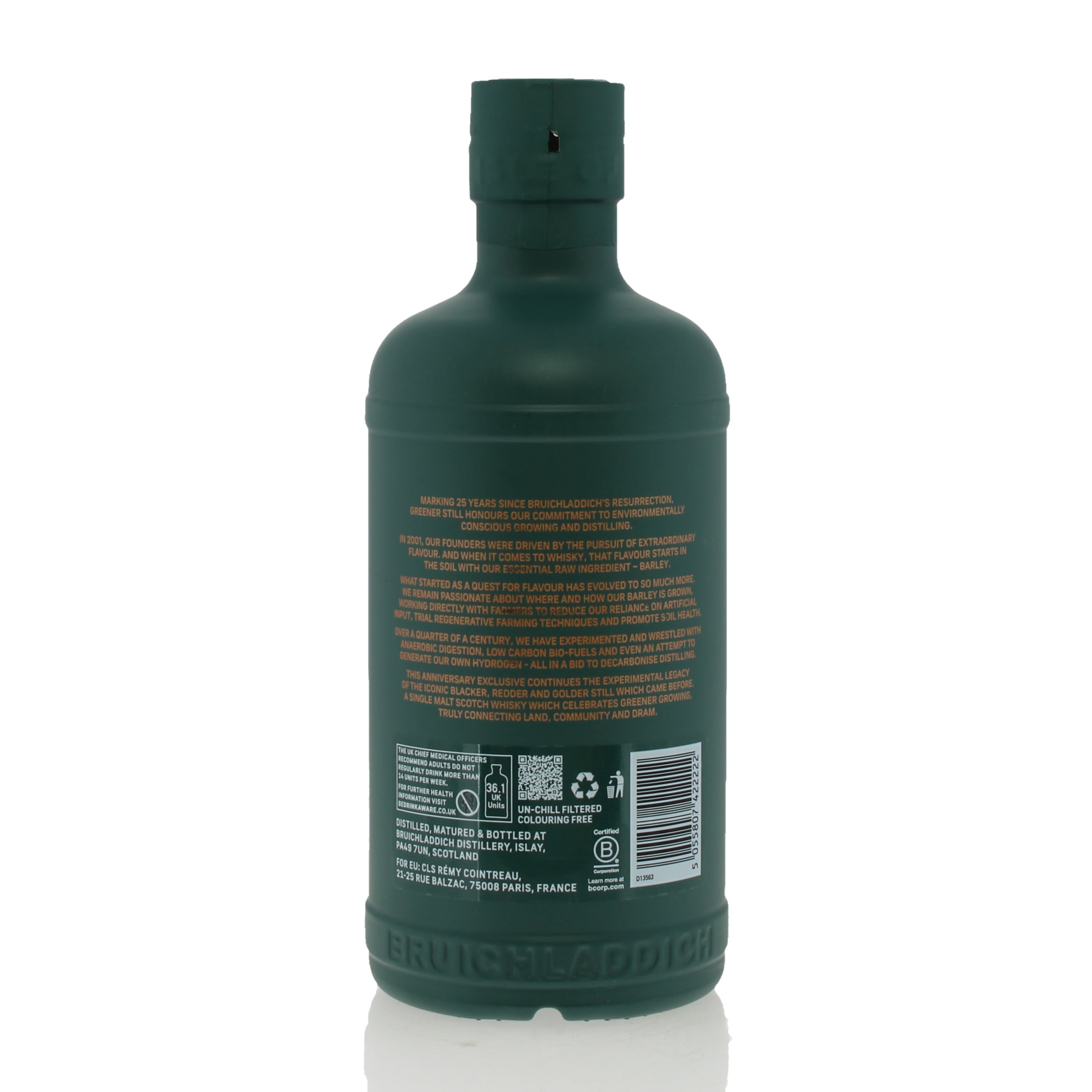 Bruichladdich 15 Year Old Greener Still 25th Anniversary Release