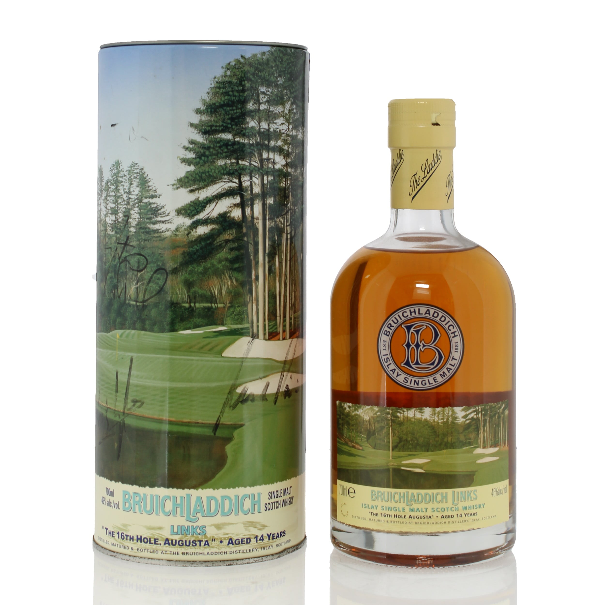 Bruichladdich 14 Links The 16th Hole Augusta Signed