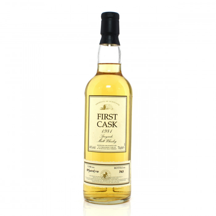 Convalmore 1981 16 Year Old Single Cask #89/604/110 Direct Wines First Cask