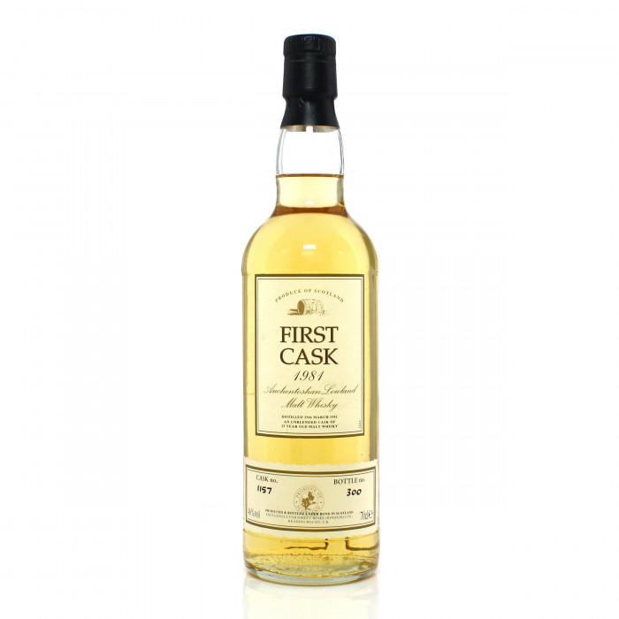 Auchentoshan 1981 16 Year Old Single Cask #1157 Direct Wines First Cask