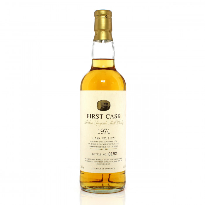 Aberlour 1974 19 Year Old Single Cask #11026 Direct Wines First Cask