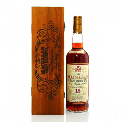 Macallan 1979 18 Year Old Gran Reserva