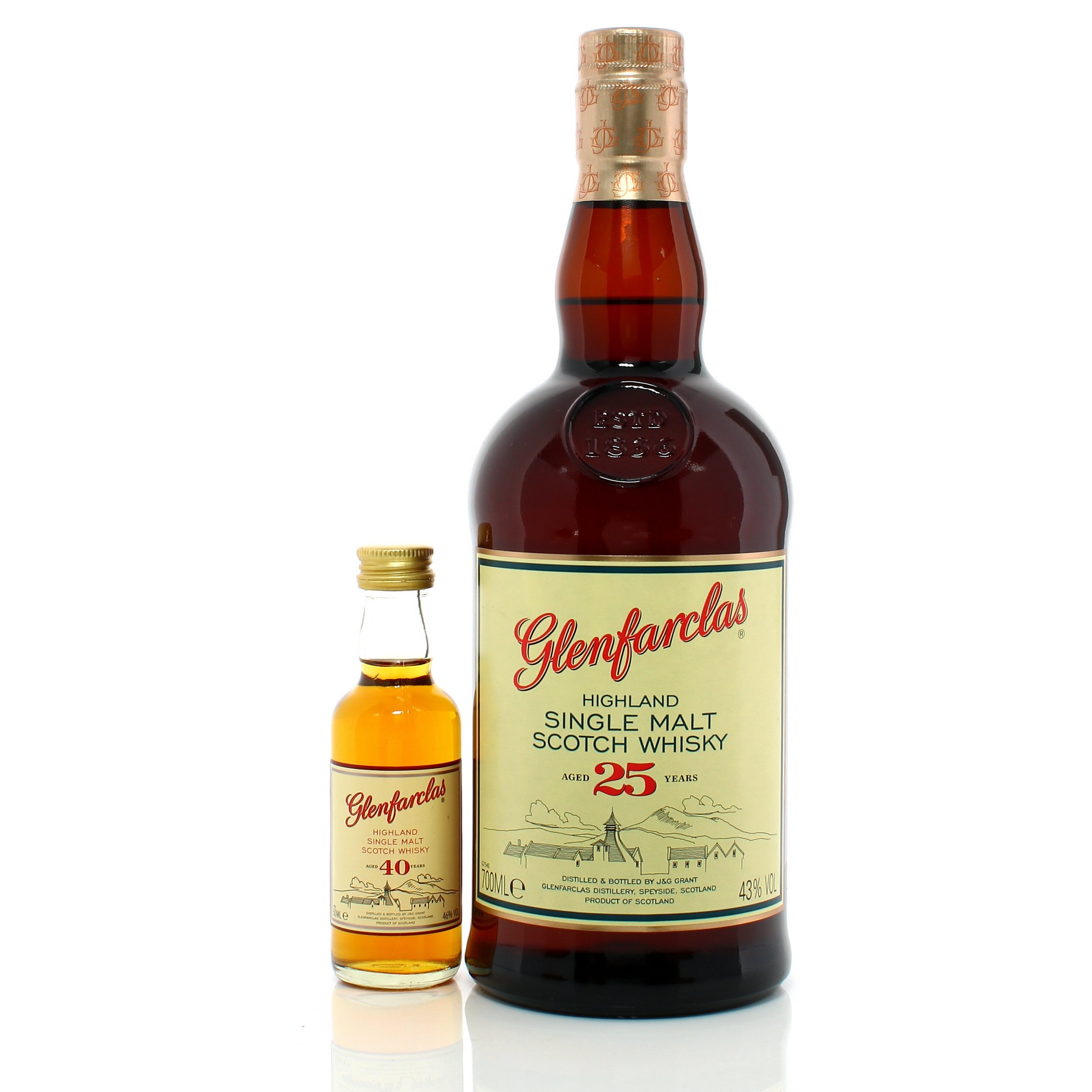 Glenfarclas 25 Year Old Gift Set Auction A15484 | The Whisky