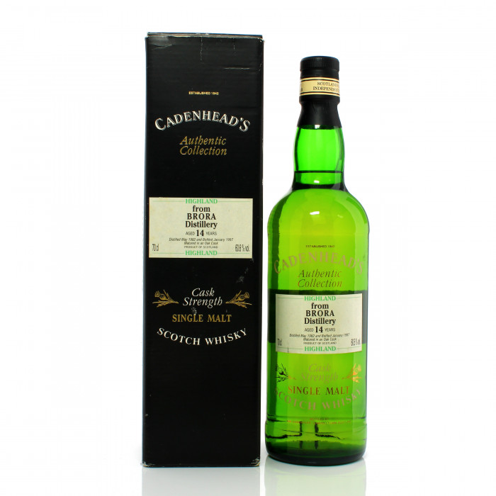 Brora 1982 14 Year Old Cadenhead's Authentic Collection
