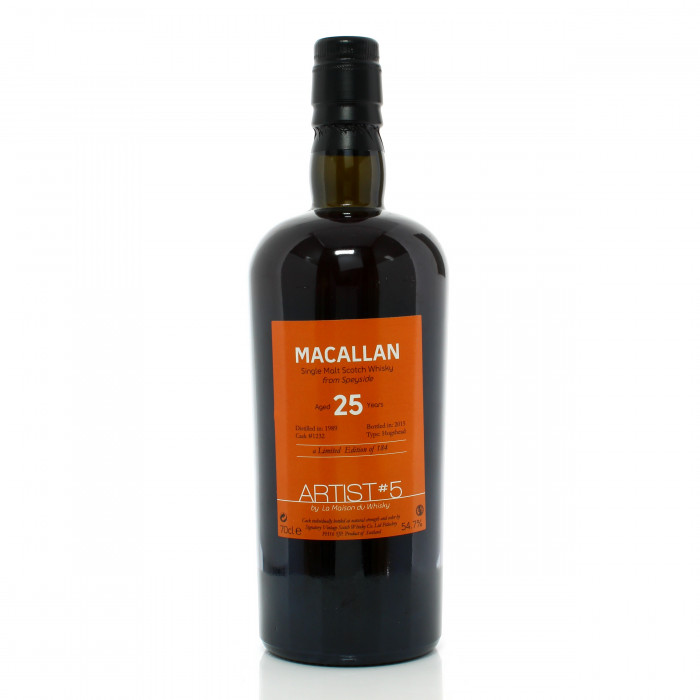 Macallan 1989 25 Year Old Single Cask #1232 Artist Collection #5 - La Maison Du Whisky