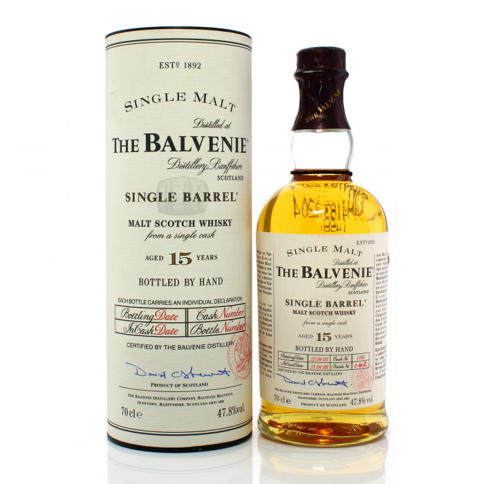 Balvenie 15 Year Old Single Barrel #1788
