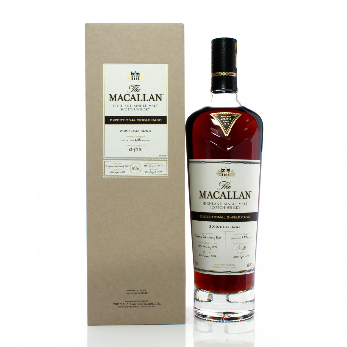 Macallan 1997 22 Year Old Single Cask #14/03 Exceptional Cask 2019 Release