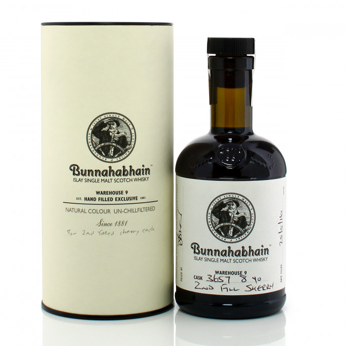 Bunnahabhain 8 Year Old Single Cask #3657 Hand Filled 2nd Fill Sherry Finish