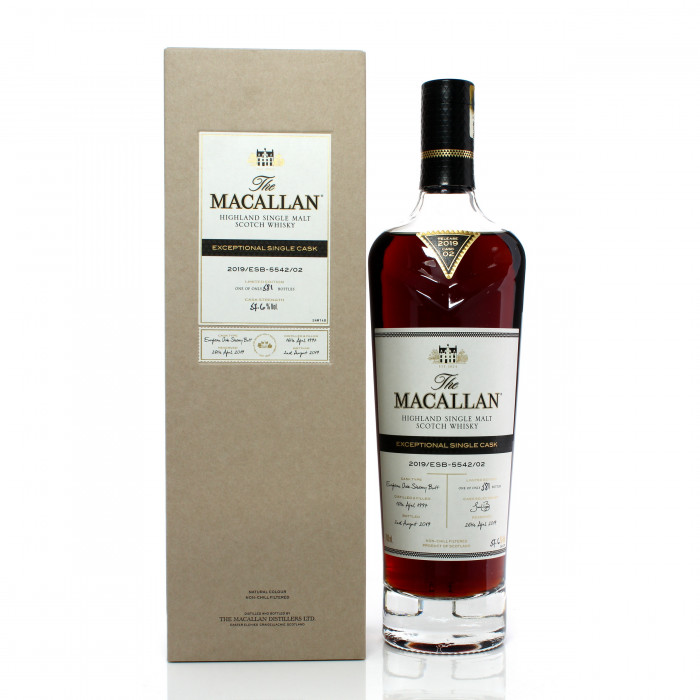 Macallan 1997 22 Year Old Single Cask #5542/02 Exceptional Cask 2019 Release