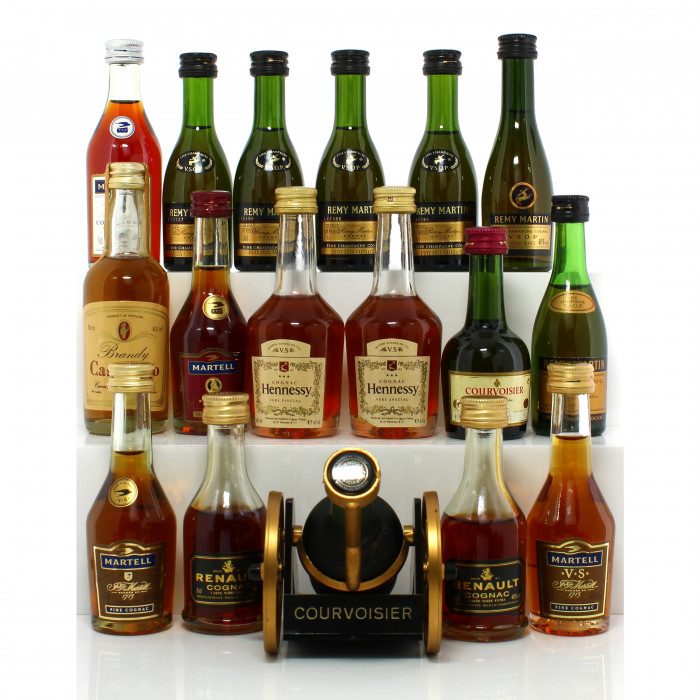 Assorted Cognac Miniatures 17x5cl