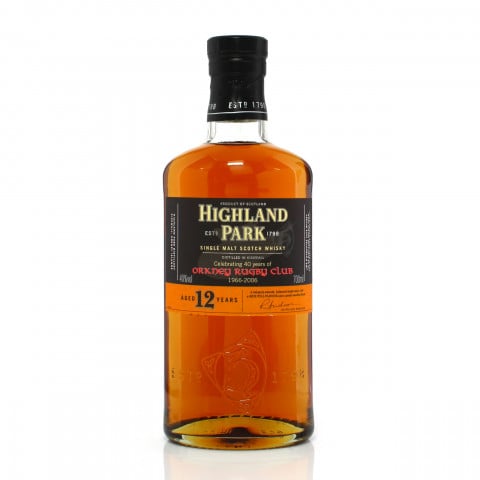 Highland Park 12 Year Old Orkney Rugby Club