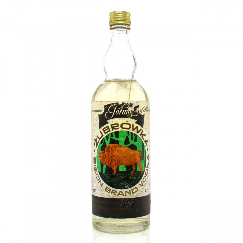 Zubrowka Bison Grass Vodka 1970s