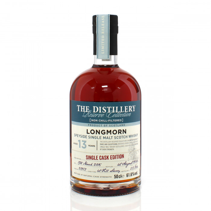 Longmorn 2005 13 Year Old Single Cask #21952 Distillery Reserve Collection