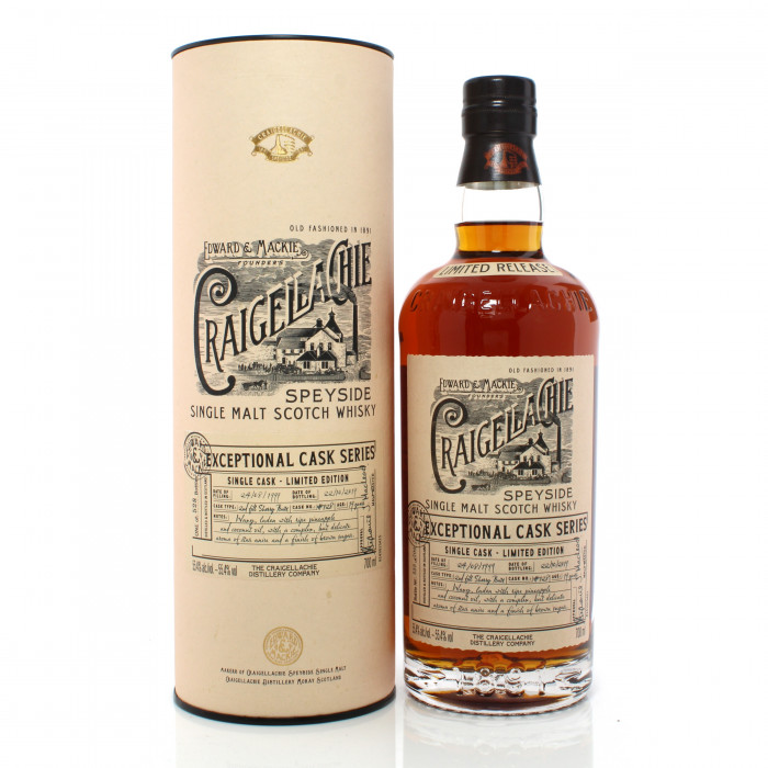 Craigellachie 1999 19 Year Old Single Cask #128 Exceptional Cask Series