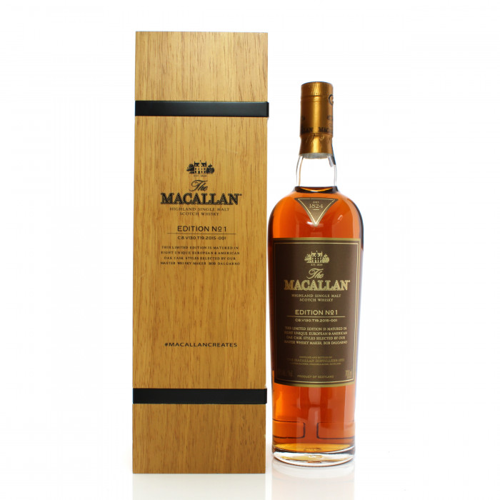 Macallan Edition No.1 Wooden Box