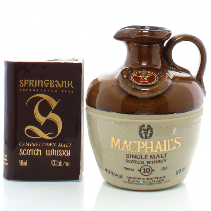 MacPhail's 10 Year Old & Springbank Miniature