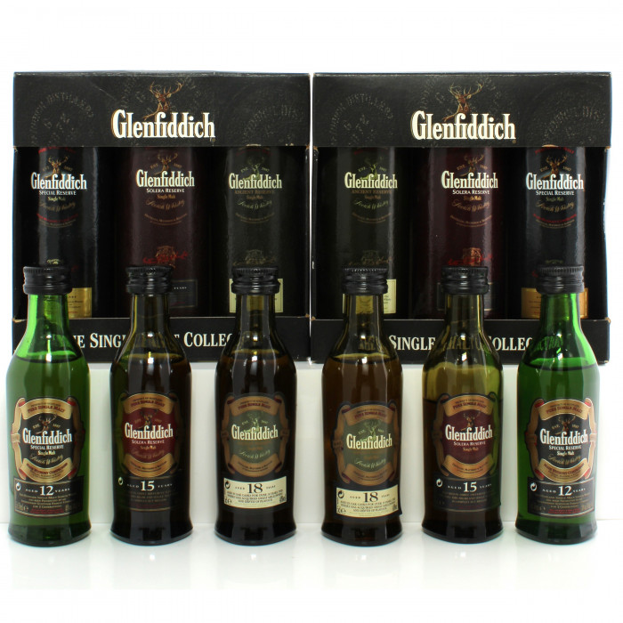 Glenfiddich Miniatures Gift Pack x 2
