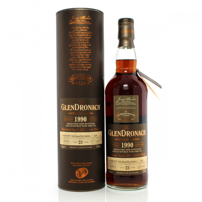 GlenDronach 1990 23 Year Old Single Cask #1240 - UK Exclusive