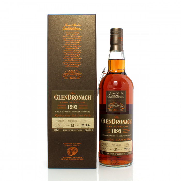 GlenDronach 1993 25 Year Old Single Cask #5854 - World of Whiskies