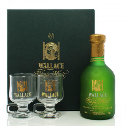 Wallace Single Malt Liqueur & Glasses