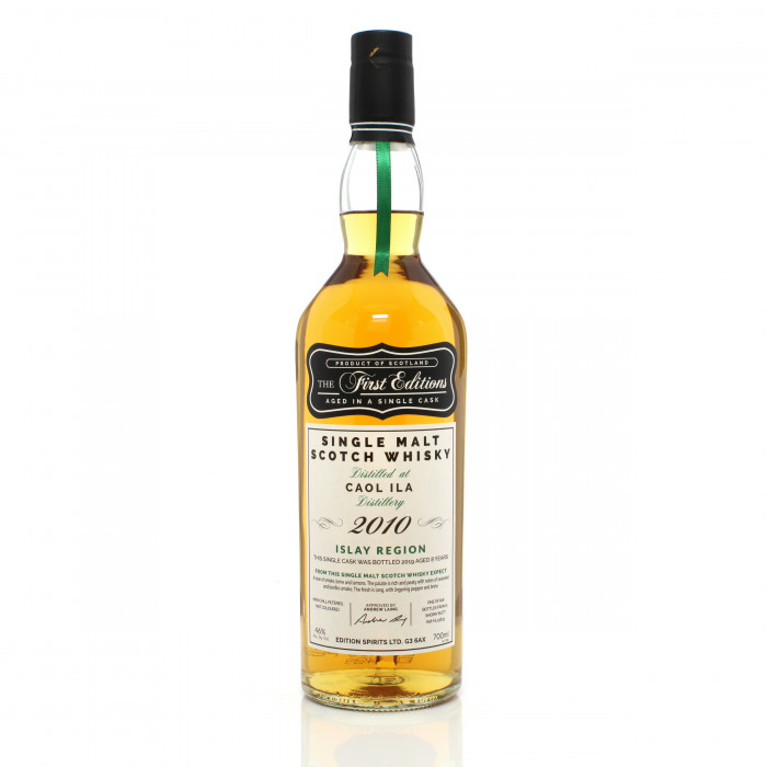Caol Ila 2010 8 Year Old Single Cask #15833 Hunter Laing First Editions