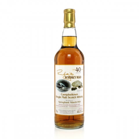 Springbank 1968 40 Year Old Single Cask 492 Regis