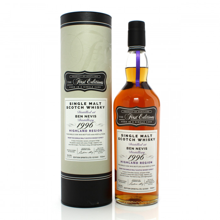 Ben Nevis 1996 23 Year Old Single Cask #17618 Hunter Laing First Editions