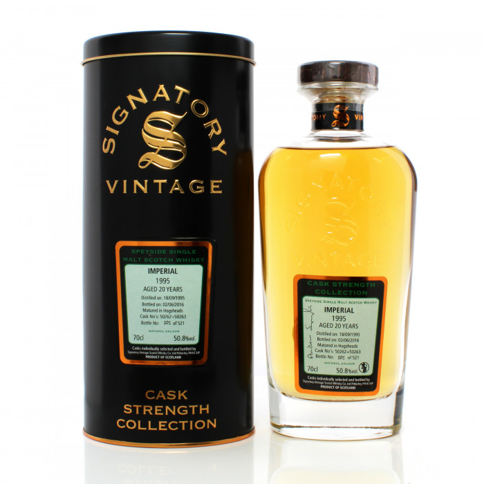 Imperial 1995 20 Year Old Signatory Vintage