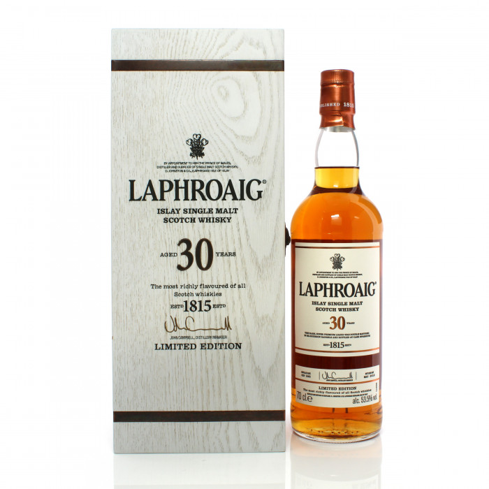 Laphroaig 1985 30 Year Old 2016 Release